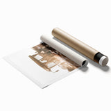 Farmhouse Wall Art - Harvest Tractor in Field for Rustic Country Decor