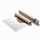 Farmhouse Wall Art - Hay Bale at Sunset for Rustic Country Decor