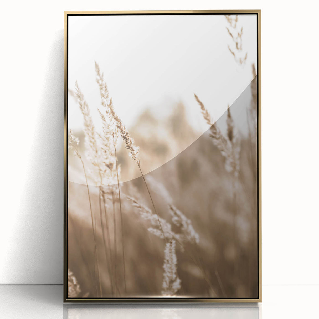 Farmhouse Wall Art - Wheat Field Close-up for Rustic Country Decor