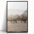 Farmhouse Wall Art - Cows Grazing in Pasture for Rustic Country Decor