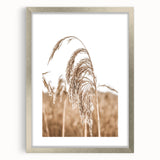 Farmhouse Wall Art - Wheat Grass in Wind for Rustic Country Decor