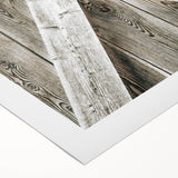 Rustic Farmhouse Decor - Wooden Barn Door Wall Art for Country Style