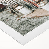 Rustic Farmhouse Barn Door Wall Art with Milk Cans - Country Style Decor