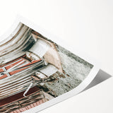 Rustic Farmhouse Barn Door Wall Art with Milk Cans - Country Style Decor