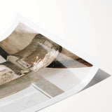 Rustic Farmhouse Wall Art: Antique Milk Can with Pampas Grass Décor