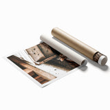 Farmhouse Wall Art: Cozy Rabbits in Rustic Barn Décor