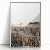 Farmhouse Wall Art: Golden Sunset Over Wheat Field Country Décor