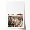 Farmhouse Wall Art: Golden Sunset Over Wheat Field Country Décor