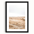 Farmhouse Wall Art: Rolling Hay Fields for Rustic Country Charm