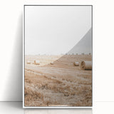 Farmhouse Wall Art: Rolling Hay Fields for Rustic Country Charm