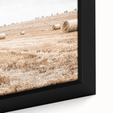 Farmhouse Wall Art: Rolling Hay Fields for Rustic Country Charm