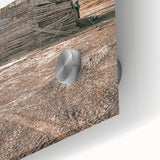 Farmhouse Wall Art: Rustic Cabin Scene for Antique Farmhouse Decor