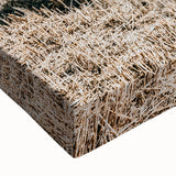 Farmhouse Wall Art: Rolling Hay Bale Scene for Rustic Farmhouse Decor