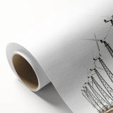 Farmhouse Wall Art: Wind Turbine Field for Modern Rustic Farmhouse Decor