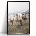 Farmhouse Wall Art: Pastoral Cows in Meadow for Rustic Farmhouse Decor