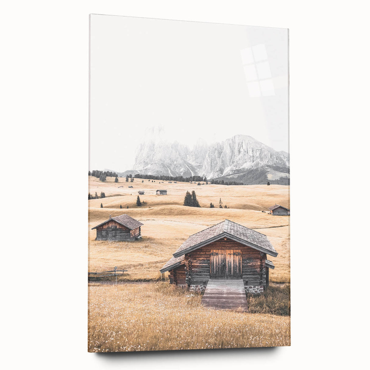 Farmhouse Wall Art: Mountain Cabins for Rustic Country Farmhouse Decor