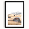 Farmhouse Wall Art: Mountain Cabins for Rustic Country Farmhouse Decor
