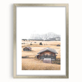Farmhouse Wall Art: Mountain Cabins for Rustic Country Farmhouse Decor