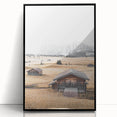 Farmhouse Wall Art: Mountain Cabins for Rustic Country Farmhouse Decor
