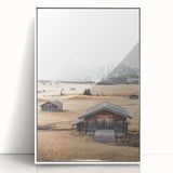 Farmhouse Wall Art: Mountain Cabins for Rustic Country Farmhouse Decor