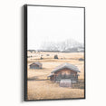 Farmhouse Wall Art: Mountain Cabins for Rustic Country Farmhouse Decor