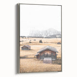 Farmhouse Wall Art: Mountain Cabins for Rustic Country Farmhouse Decor
