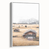 Farmhouse Wall Art: Mountain Cabins for Rustic Country Farmhouse Decor
