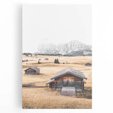 Farmhouse Wall Art: Mountain Cabins for Rustic Country Farmhouse Decor