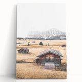 Farmhouse Wall Art: Mountain Cabins for Rustic Country Farmhouse Decor
