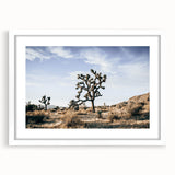 Farmhouse Wall Art: Joshua Tree Desert Scene for Rustic Country Decor