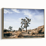 Farmhouse Wall Art: Joshua Tree Desert Scene for Rustic Country Decor
