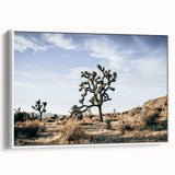 Farmhouse Wall Art: Joshua Tree Desert Scene for Rustic Country Decor