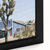 Farmhouse Wall Art: Desert Architecture with Joshua Tree for Rustic Decor