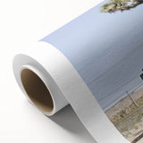 Farmhouse Wall Art: Desert Architecture with Joshua Tree for Rustic Decor