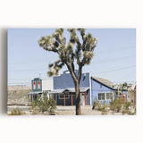 Farmhouse Wall Art: Desert Architecture with Joshua Tree for Rustic Decor