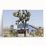 Farmhouse Wall Art: Desert Architecture with Joshua Tree for Rustic Decor