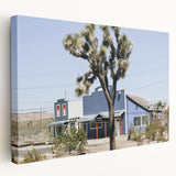 Farmhouse Wall Art: Desert Architecture with Joshua Tree for Rustic Decor