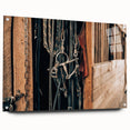 Farmhouse Style Wall Art - Rustic Horse Bridle Decor for Country Homes
