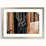 Farmhouse Style Wall Art - Rustic Horse Bridle Decor for Country Homes