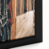 Farmhouse Style Wall Art - Rustic Horse Bridle Decor for Country Homes