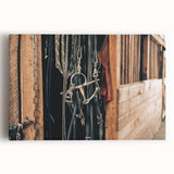 Farmhouse Style Wall Art - Rustic Horse Bridle Decor for Country Homes