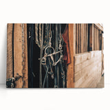 Farmhouse Style Wall Art - Rustic Horse Bridle Decor for Country Homes