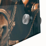 Country Style Horse Wall Art - Rustic Farmhouse Decor for Country Homes