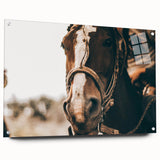 Country Style Horse Wall Art - Rustic Farmhouse Decor for Country Homes