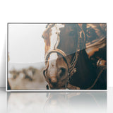 Country Style Horse Wall Art - Rustic Farmhouse Decor for Country Homes