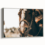 Country Style Horse Wall Art - Rustic Farmhouse Decor for Country Homes