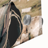 Rustic Saddle and Horses Farmhouse Wall Art – Country Style Decor