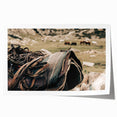 Rustic Saddle and Horses Farmhouse Wall Art – Country Style Decor