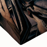 Rustic Saddle and Horses Farmhouse Wall Art – Country Style Decor