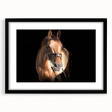 Majestic Horse Farmhouse Wall Art – Rustic Country Style Decor Piece